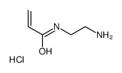 N-(2-氨基乙基)丙烯酰胺盐酸盐结构式