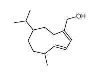 (7-isopropyl-4-methyl-4,5,6,7,8,8a-hexahydro-azulen-1-yl)-methanol Structure