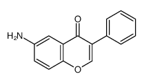 4H-1-Benzopyran-4-one,6-amino-3-phenyl-(9CI) structure
