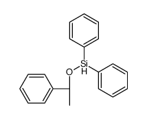 diphenyl-[(1R)-1-phenylethoxy]silane Structure