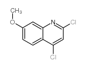 2,4-dichloro-7-methoxyquinoline Structure