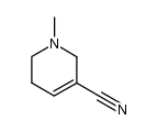 3-cyano-1-methyl-1,2,5,6-tetrahydropyridine Structure