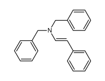 dibenzyl-styryl-amine Structure