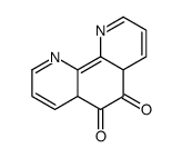 4a,6a-dihydro-1,10-phenanthroline-5,6-dione Structure