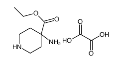ethyl 4-aminopiperidine-4-carboxylate,oxalic acid Structure