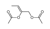 Diacetic acid 2-butene-1,4-diyl结构式
