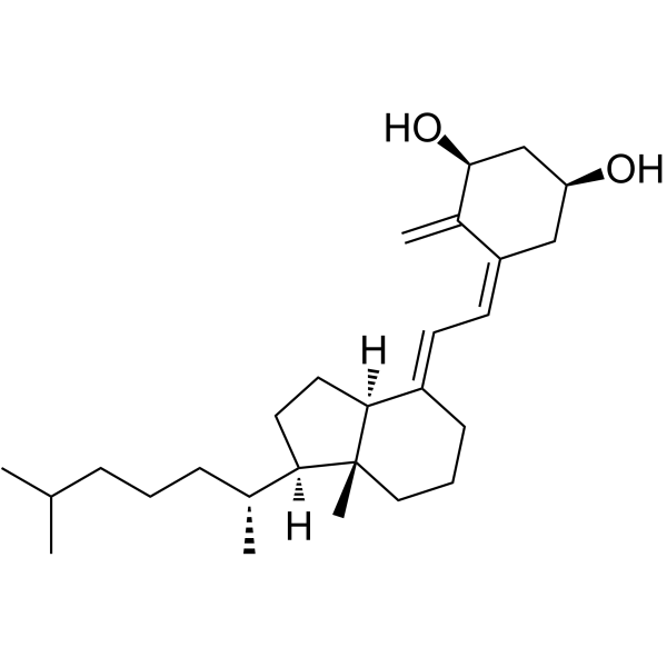 1α-Hydroxy-3-epi-vitamin D3结构式