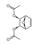 cis, exo-7-oxabicyclo<2.2.1>hepta-2,3-diyl diacetate结构式