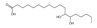 12,13-dihydroxyoctadecanoic acid Structure