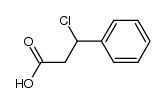 3-chloro-3-phenylpropanoic acid Structure