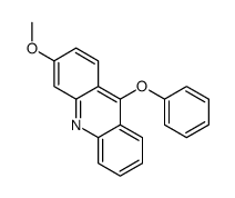 3-methoxy-9-phenoxyacridine Structure