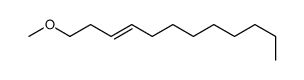 1-methoxydodec-3-ene Structure