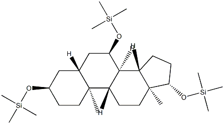 [(5α-Androstane-3α,7α,17β-triyl)tris(oxy)]tris(trimethylsilane) picture