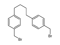 1-(bromomethyl)-4-[4-[4-(bromomethyl)phenyl]butyl]benzene结构式