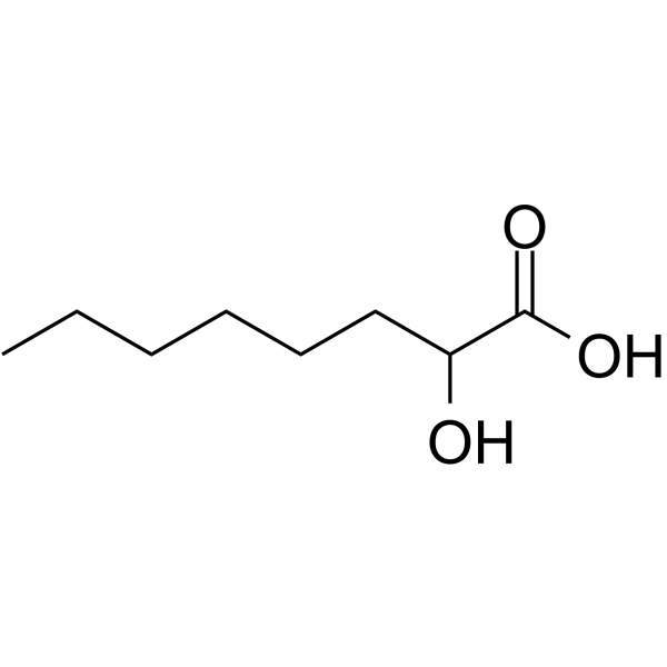 2-羟基辛酸结构式