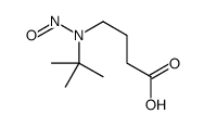 4-[tert-butyl(nitroso)amino]butanoic acid Structure