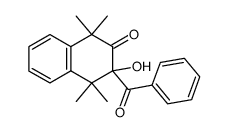 3-Benzoyl-3-hydroxy-1,1,4,4-tetramethyl-3,4-dihydro-1H-naphthalen-2-one结构式