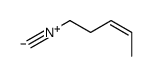 5-isocyanopent-2-ene结构式