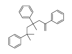 1,1',1''-(1,1,3-trimethyl-5-methylenepentane-1,3,5-triyl)tribenzene结构式