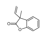 3-ethenyl-3-methyl-1-benzofuran-2-one Structure