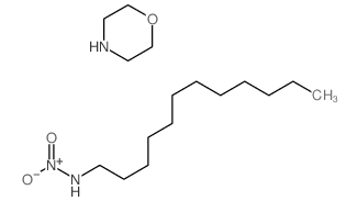 (dodecylamino)-hydroxy-oxo-azanium; morpholine结构式