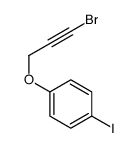 1-(3-bromoprop-2-ynoxy)-4-iodobenzene结构式