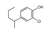 2-chloro-4-pentan-2-ylphenol结构式