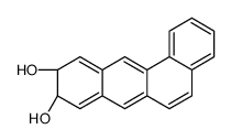 (9R,10R)-9,10-dihydrobenzo[a]anthracene-9,10-diol Structure
