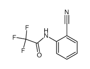 Acetamide, N-(2-cyanophenyl)-2,2,2-trifluoro- Structure