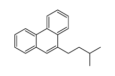 9-(3-methylbutyl)phenanthrene Structure