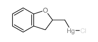 chloro(2,3-dihydro-1-benzofuran-2-ylmethyl)mercury结构式