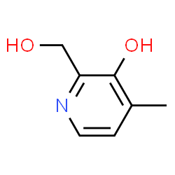 2-Pyridinemethanol,3-hydroxy-4-methyl-(9CI)结构式
