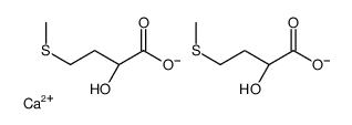 calcium bis[(S)-2-hydroxy-4-(methylthio)butyrate]结构式