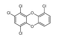 1,2,4,9-Tetrachlorodibenzo[1,4]dioxin structure
