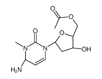 [(2R,3S,5R)-5-(4-amino-3-methyl-2-oxo-4H-pyrimidin-1-yl)-3-hydroxyoxolan-2-yl]methyl acetate Structure