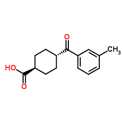 trans-4-(3-Methylbenzoyl)cyclohexanecarboxylic acid picture