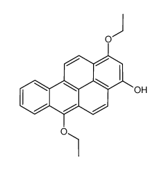 1,6-diethoxybenzo[a]pyren-3-ol Structure