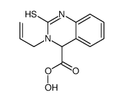 3-prop-2-enyl-2-sulfanylidene-1,4-dihydroquinazoline-4-carboperoxoic acid Structure
