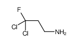 3,3-dichloro-3-fluoropropan-1-amine结构式