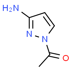 1H-Pyrazol-3-amine,1-acetyl-(9CI) Structure