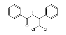 N-(2,2-dichloro-1-phenylethyl)benzamide Structure