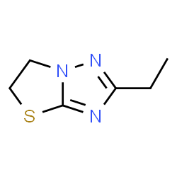 Thiazolo[3,2-b][1,2,4]triazole, 2-ethyl-5,6-dihydro- (9CI) Structure