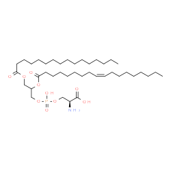 1-Palmitoyl-2-oleoylphospatidylserine结构式