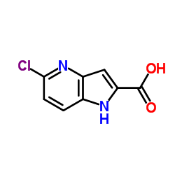 5-chloro-1H-pyrrolo[3,2-b]pyridine-2-carboxylic acid picture