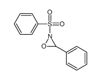 3-phenyl-2-(phenylsulfonyl)-1,2-oxaziridine Structure