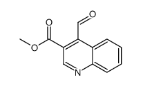 methyl 4-formylquinoline-3-carboxylate Structure