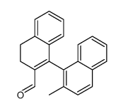 1-(2-methylnaphthalen-1-yl)-3,4-dihydronaphthalene-2-carbaldehyde Structure