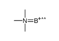(N,N-Dimethylmethanamine)trihydroboron Structure