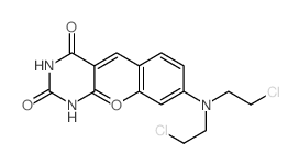 5-[[4-[bis(2-chloroethyl)amino]-2-methyl-phenyl]methylidene]-1,3-diazinane-2,4,6-trione picture