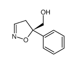 [(5R)-5-phenyl-4H-1,2-oxazol-5-yl]methanol结构式